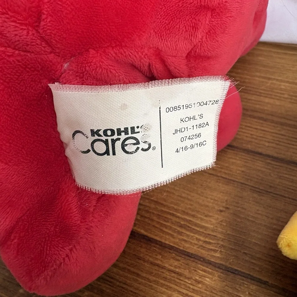 Kohl's Cares Clifford Big Red Dog & Emily Elizabeth Plush Stuffed Animal Lot